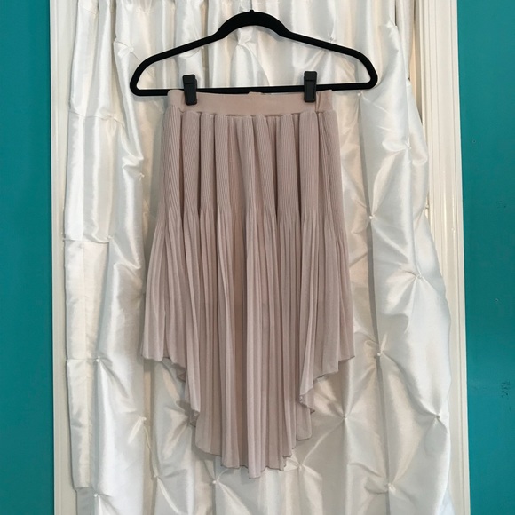 Tan High Low Skirt - Size Small - Picture 2 of 2